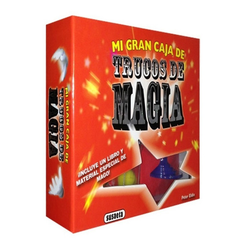 Mi Gran Caja de Trucos de Magia, de Peter Eldin. Editorial Susaeta, tapa blanda en español