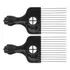 Cepillo De Pelo Para Hombre Con Aguja De Acero Bicolor, 2 Un