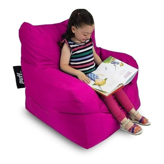 Puff Sillón Couch Kids Cómodo, Resistente Y Bonito (nylon)