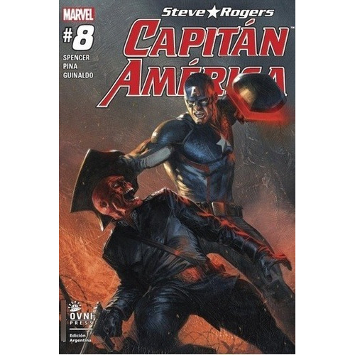 Capitan America 08 (r) - Nick Spencer, de Nick Spencer. Editorial OVNI PRESS MARVEL en español
