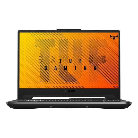 Notebook gamer  Asus TUF FX506LI negra 15.6", Intel Core i5 10300H  8GB de RAM 256GB SSD, NVIDIA GeForce GTX 1650 60 Hz 1920x1080px Windows 10 Home