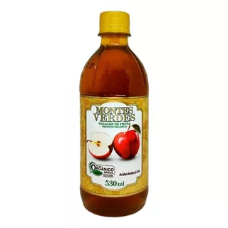 Vinagre De Maçã Orgânico Fruta Nobre 530ml Montes Verdes