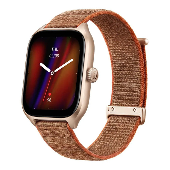 Smartwatch Reloj Inteligente Amazfit Gts 4 Marron 1.75 Gps