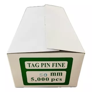 Pack X5 5000 Hilos Plasticos Fino 50 Mm Tag Pin