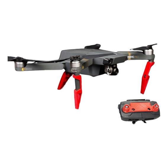 Dji Mavic Pro - Combo Tren Aterrizaje + Protector Control 3d