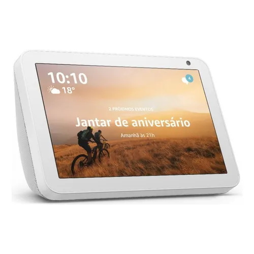 Echo Show 8 2ª Geração Alexa 8'' 13mp Branco Amazon Bivolt Echo Show 8 2ª Geração Alexa 8'' 13mp Branco Amazon Bivolt