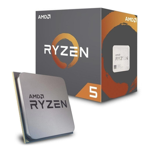 Procesador gamer AMD Ryzen 5 1500X YD150XBBAEBOX de 4 núcleos y  3.7GHz de frecuencia con gráfica integrada