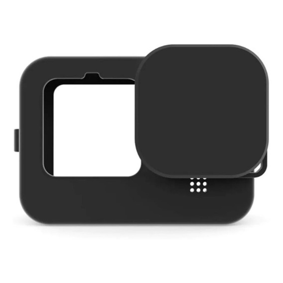 Carcasa Funda Silicona Gopro Hero 11 Black Tapa Lente Correa