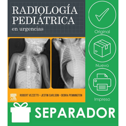 Radiologia Pediatrica En Urgencias - Vezzeti Robert Carlson Jestin, De Vezzeti Robert Carlson Jestin. Editorial Elsevier Editorial, Tapa Blanda, Edición 1 En Español