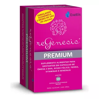 Regenesis Premium 120 Capsulas Vitamina Para Gestantes