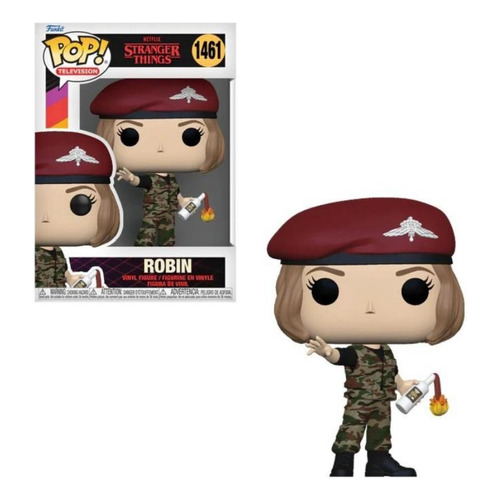 Colección coleccionable Funko Pop Stranger Things 1461 Robin