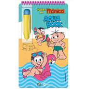 Livro Aquabook Turma Da Monica Culturama Pinta Com Agua