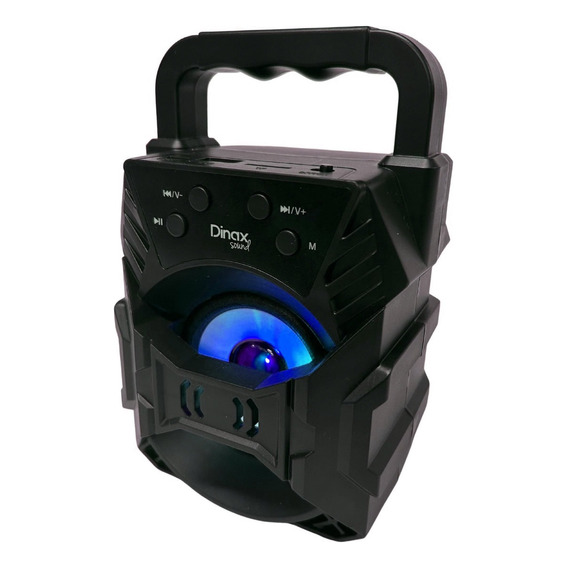 Parlante Portatil Bluetooth 5w Luces Led Radio Fm