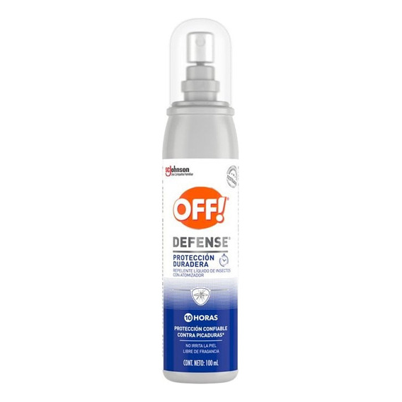 Repelente Off Defense Gel Proteccion Duradera X 100ml