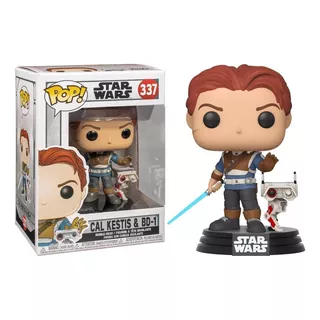 Funko Pop! Star Wars - 337 - Cal Kestis & B0-1