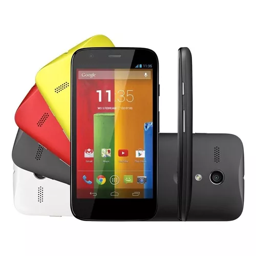 Smartphone Motorola Moto G4 Play - Branco/Vermelho - 16GB