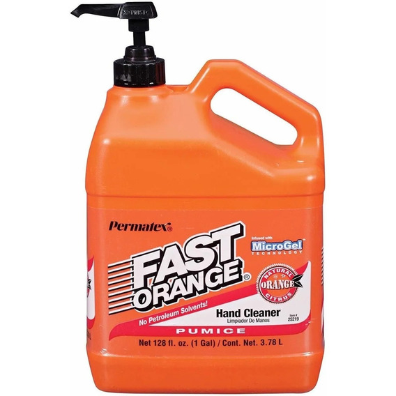 Jabón Mecánico Fast Orange 3.85 Ltr.