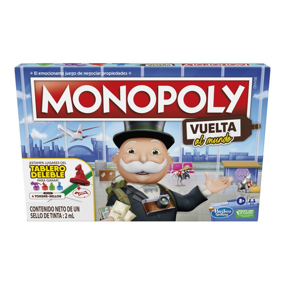 Juego De Mesa Monopoly  World Tour