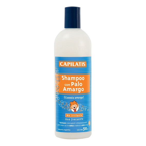 Capilatis Shampoo Con Palo Amargo Para Piojos X 500 Ml