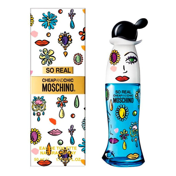 Perfume Moschino So Real Edt 50ml Original Súper Oferta