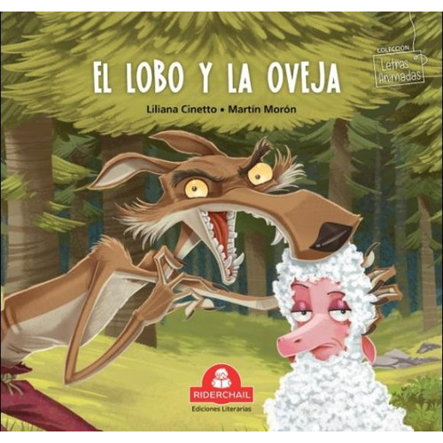 El Lobo Y La Oveja - Letras Animadas Riderchail, de Cinetto, Liliana. Editorial RIDERCHAIL, tapa blanda en español, 2020