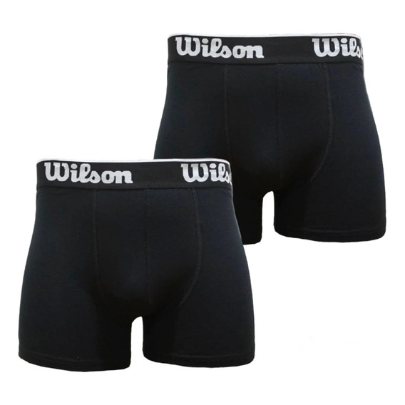 Pack X2 Boxer Algodón Wilson / Lisos