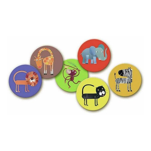 Juego Memoria Djeco Animales 30 Pzas Cadaques Kids