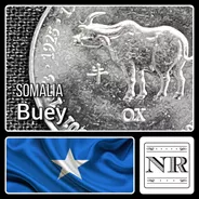 Somalia - 10 Shillings - Año 2000 - Km #91 - Buey