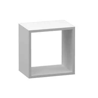 Nicho Decorativo 30x30x20cm Mdf Cor Branco