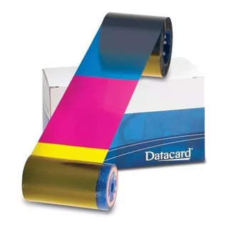 Cinta Ribbon Color Medio Panel Ymc-kt - Datacard Sd160