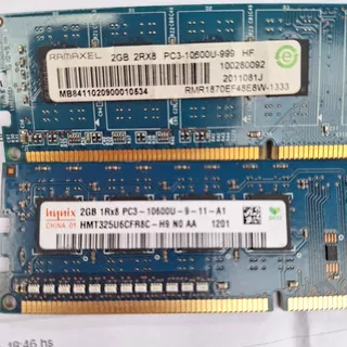 Memoria Ram Ramaxel Desktop Dimm 240 Pines 2gb Pc3-10600