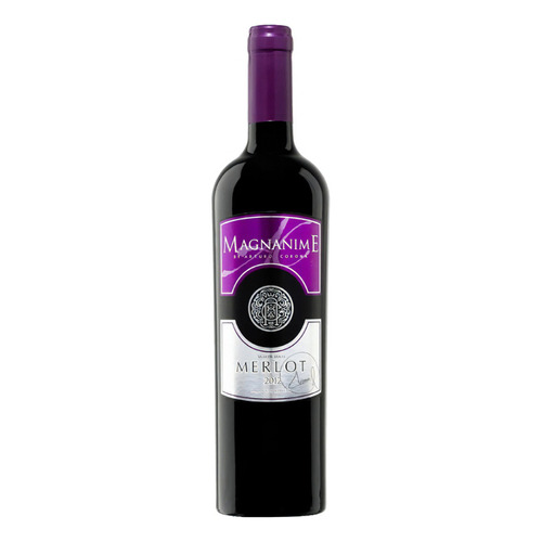 Vino Tinto Magnanime Merlot 750 Ml