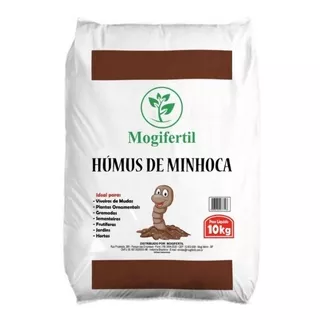 Humus Adubo Organico 20 Litros - 10 Kg