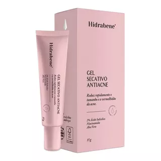 Secativo De Espinhas Antiacne Ação Rápida Hidrabene Gel 15g