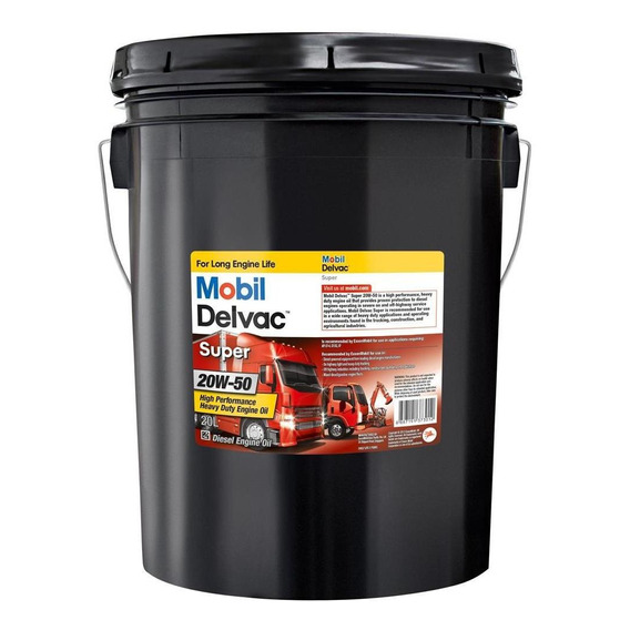 Aceite Motor Mobil Delvac 20w50 Cf 19lts Mobil