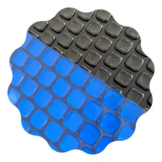 Capa Térmica Para Piscina 5x3,5 300 Micras Proteção Uv Cor Black And Blue