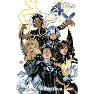 X-men/quarteto Fantástico, De Zdarsky, Chip. Editora Panini Brasil Ltda, Capa Mole Em Português, 2021