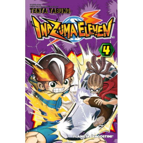 Libro Inazuma Eleven Nº 04/10 - Tenya Yabuno