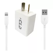 Cargador 2 Usb + Cable Lightning Compatible iPhone iPad 2.4a