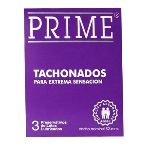 Preservativo Prime Tachonado X 3
