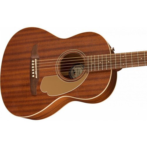 Guitarra Fender Acustica Sonoran Mini 3/4 Caoba Con Funda Color Caoba Natural Orientación de la mano Diestro