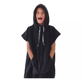 Poncho Toalla Microfibra Niños 10 A 7 Años