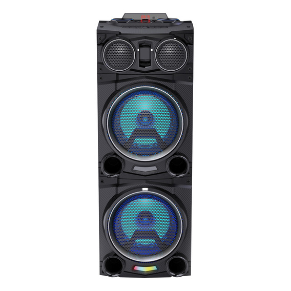 Parlante Activo Aiwa Aw-poc10 Bluetooth 2500w Pmpo Dj Fiesta Color Negro