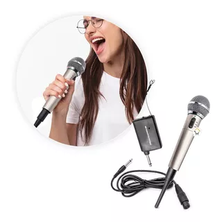 Micrófono Inalámbrico Dinámico Karaoke Vocal At309