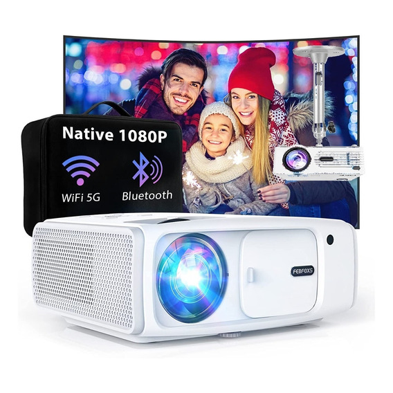 Mini Proyector Videobeam Wifi + Maletin Y Soporte De Techo