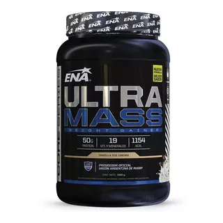 Ultra Mass Ena Sport 1,5 Kg Ganador De Peso Masa Muscular Sabor Vainilla