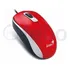 Mouse Genius DX-110 USB rojo pasión