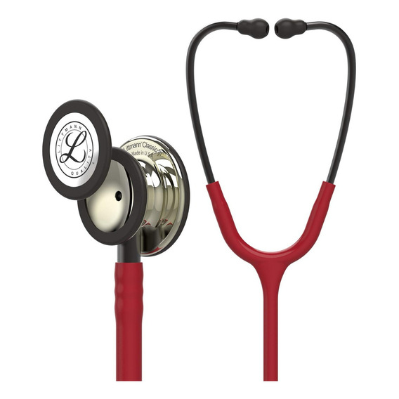 Estetoscopio 3m Littmann Classic Iii Vino Champagne 5864 Color Bordó