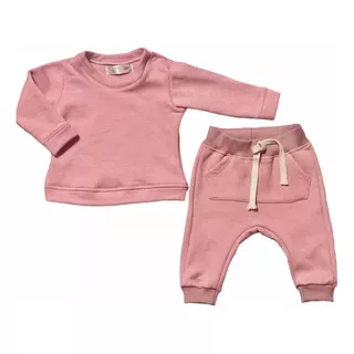 Conjunto Jogging Babucha Y Buzo Frisado Invierno Bebés