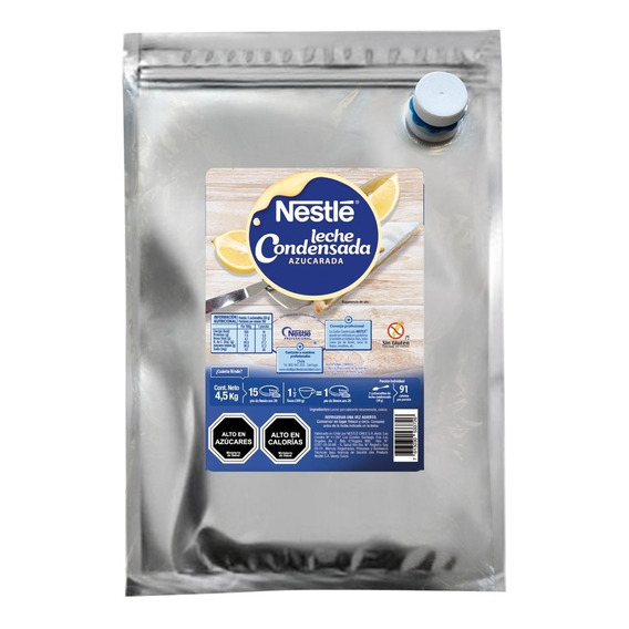 Leche Condensada Nestlé® Bolsa 4,5kg